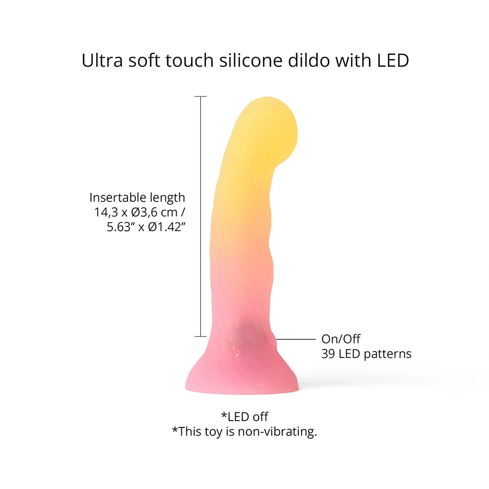 lovely planet love to love dildo led waterproof