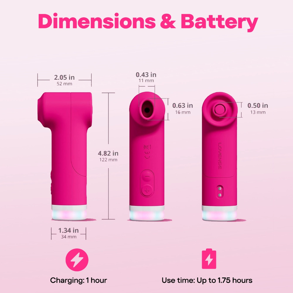 lovense fizz app controlled dual head clitoral vibrator