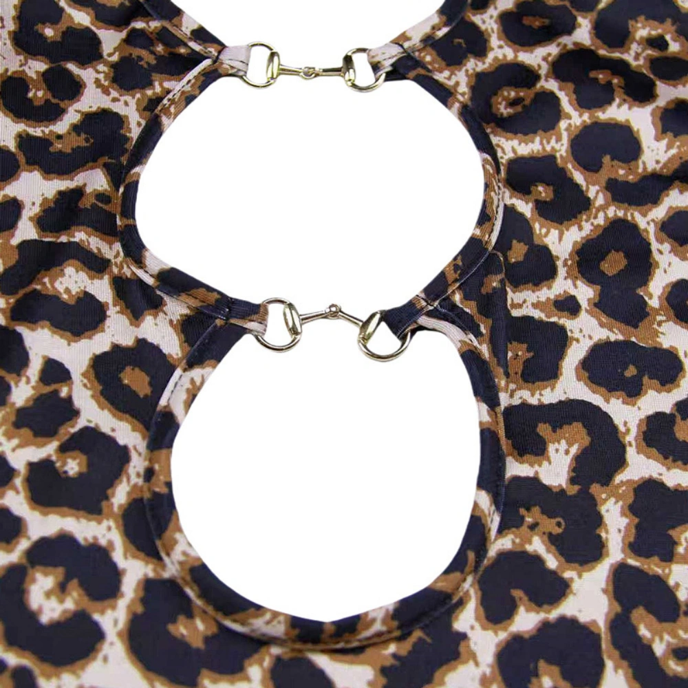 sexy leopard print bodycon lingerie for couples