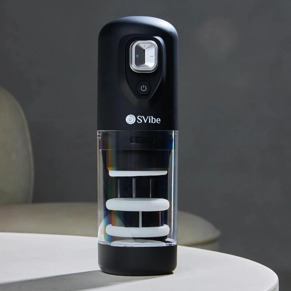 SVibe Ikon Spark Masturbator Automatic Hands Free Masturbator Male Stroker w/ Thrusting & Rotating