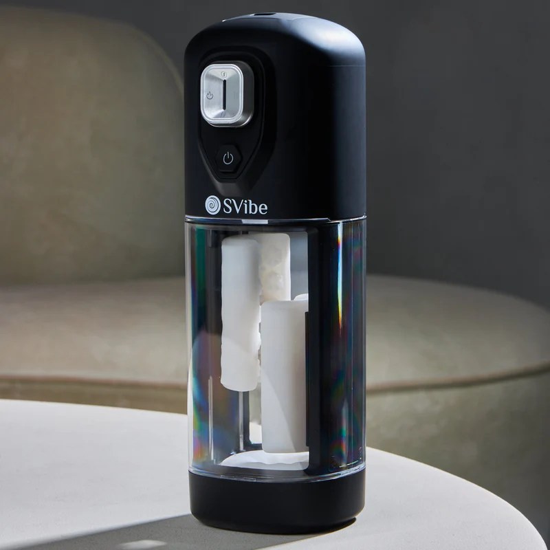 svibe ikon volt automatic friction stroker black