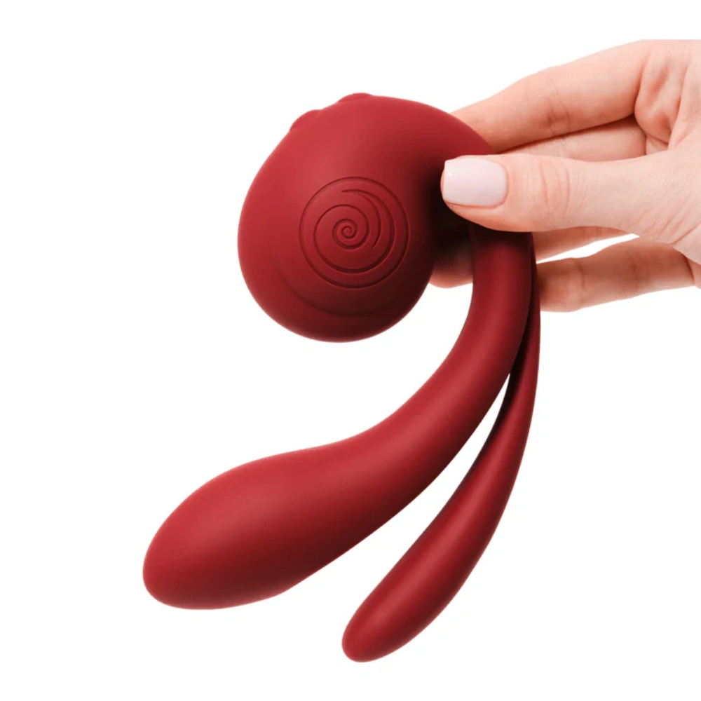 SVibe Snail Gizi Pro Vibrator Triple Stimulation Wearable Silicone Toy for Women 5 Modes