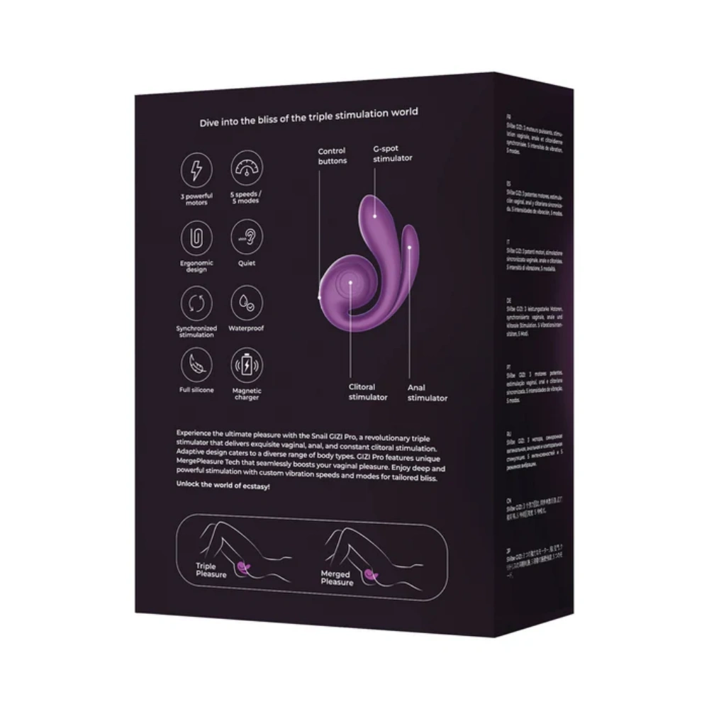medical silicone snail vibrator