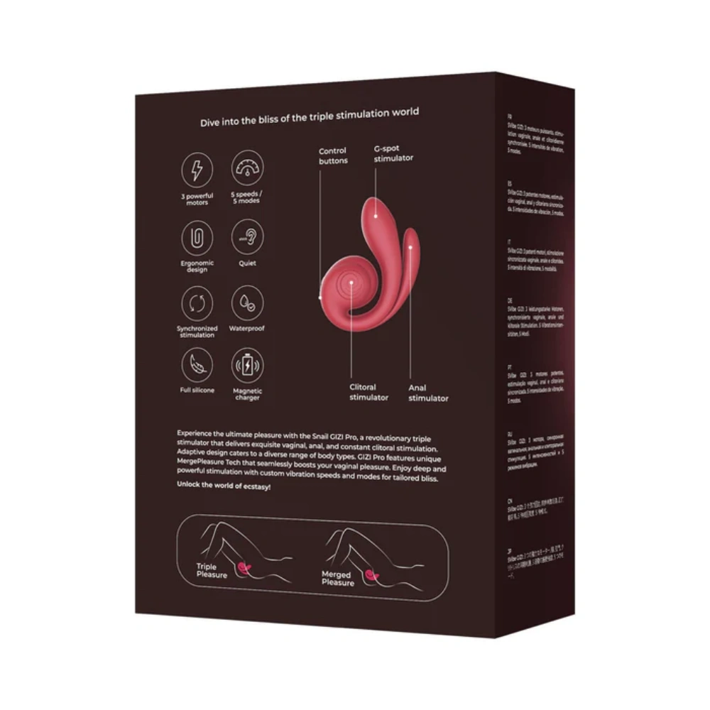 svibe gizi pro vibrator protective case and charger