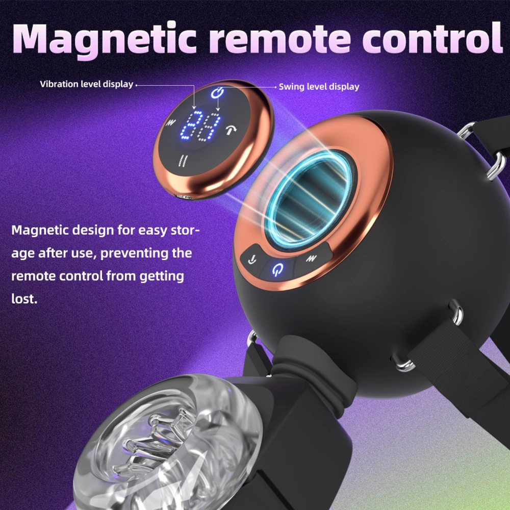 upgrade wearable belt automatic male masturbator waterproof