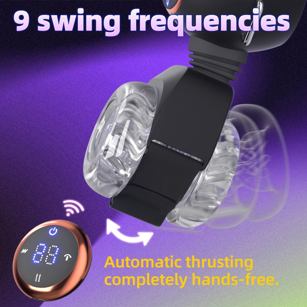 upgrade wearable belt automatic male masturbator easy use