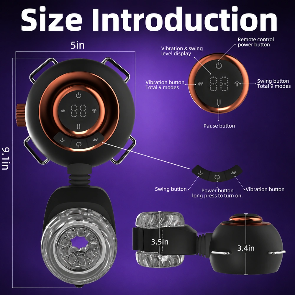 upgrade wearable belt automatic male masturbator for male