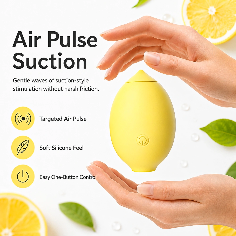 venusfun lemon clitoral stimulator silicone design