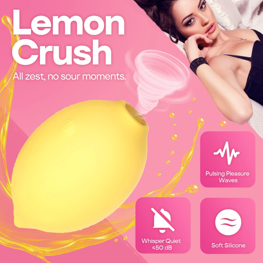 lemon vibrator air pulse technology for targeted clitoral stimulation
