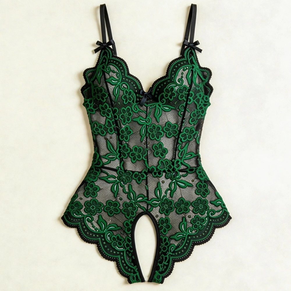 plus size sexy lace bodysuit
