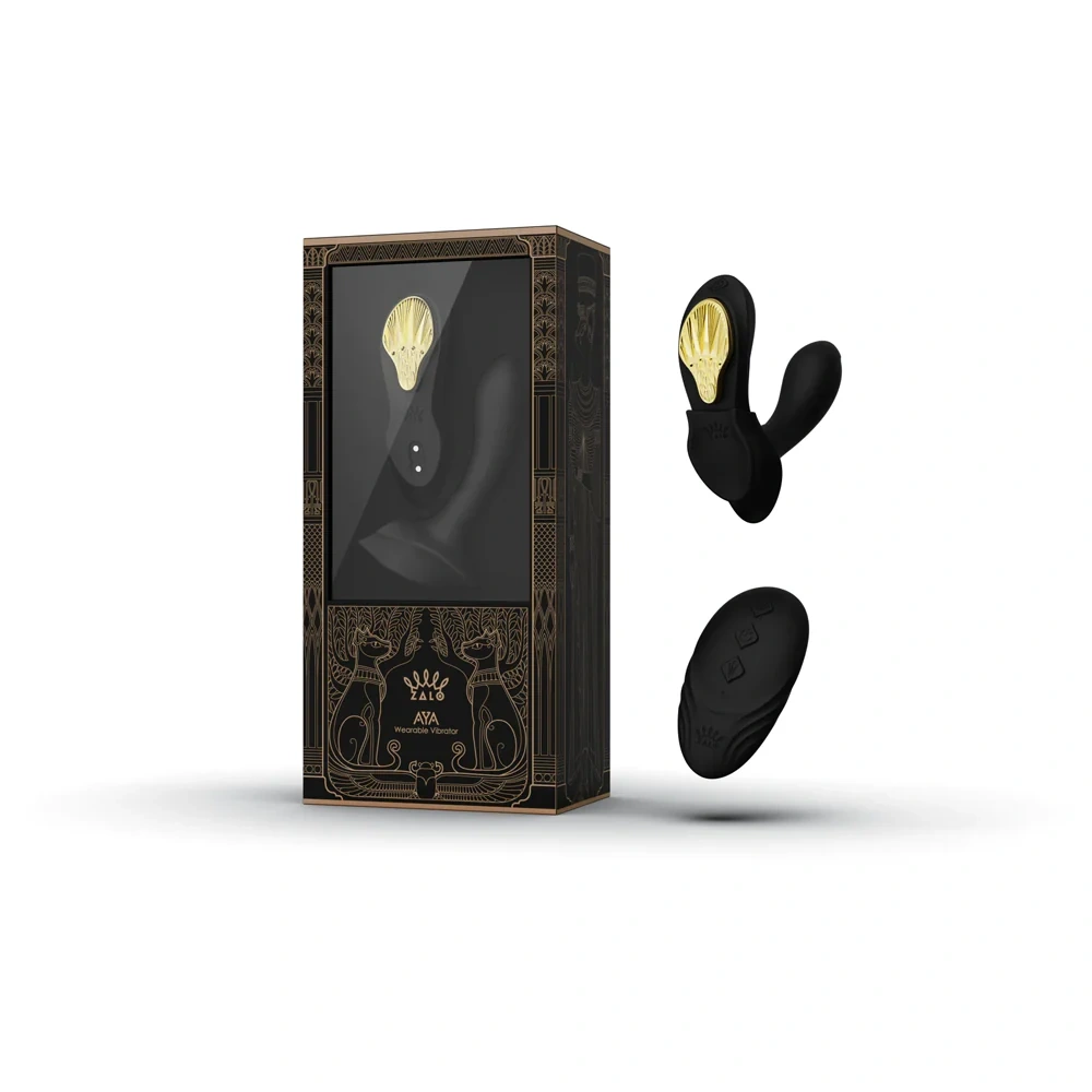 Zalo Legend Series Aya Obsidian Wearable Vibrator G-Spot Massager Remote Control Vibrator