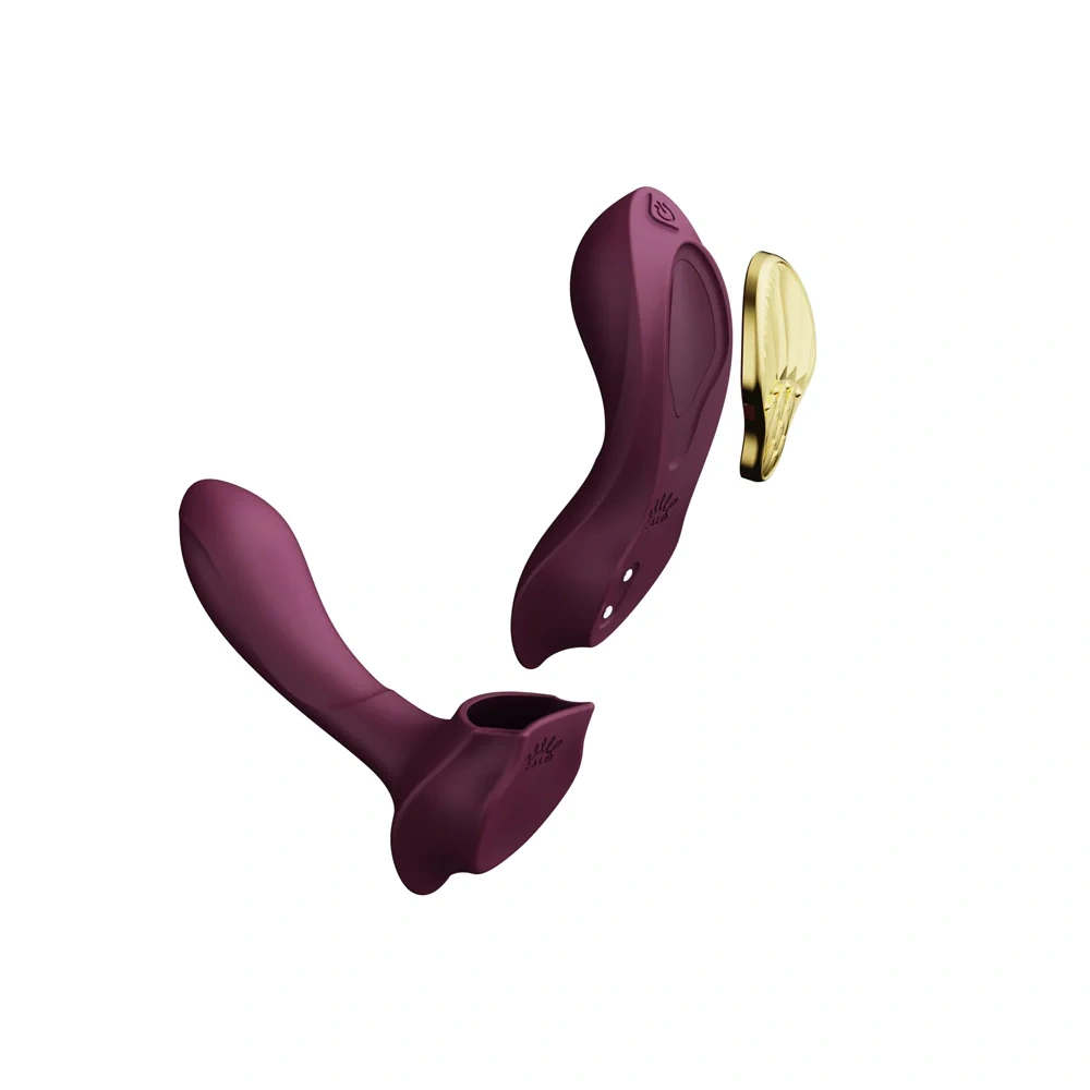 zalo legend series aya obsidian wearable vibrator for couples