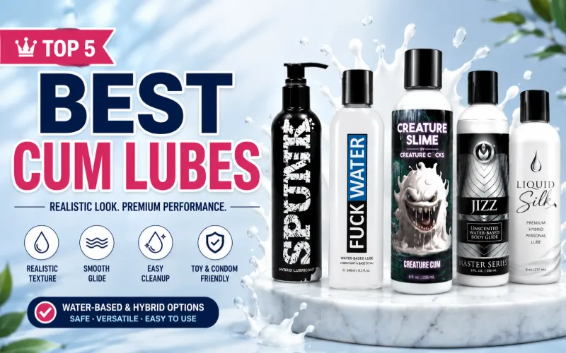 5 Best Cum Lubes of 2026: Realistic Texture, Glide & Value