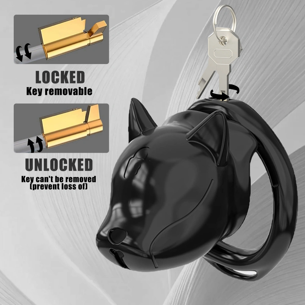 venusfun dog head shaped male chastity cage fast shipping