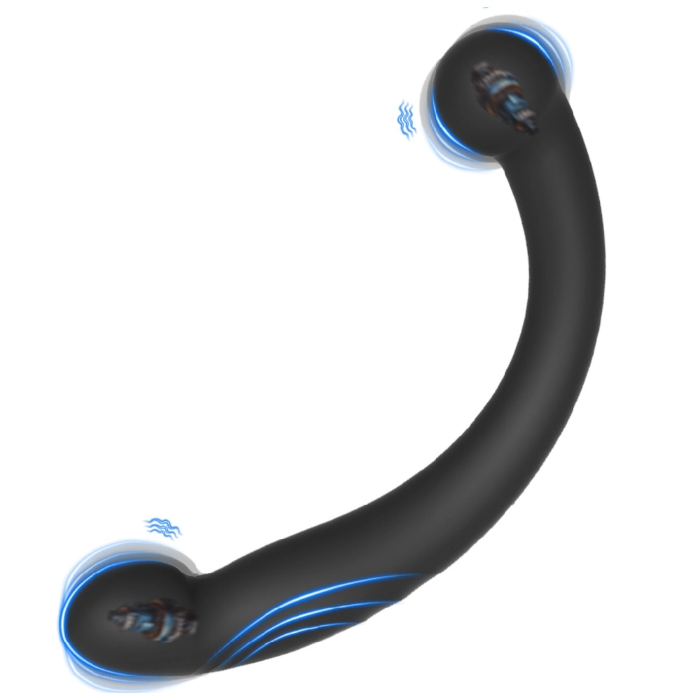 venusfun moon crescent dual end waterproof anal vibrator