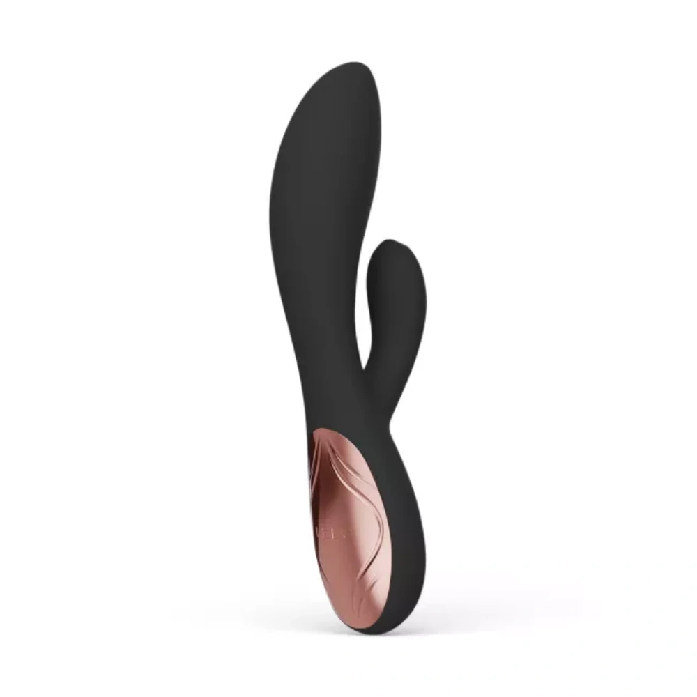 LELO INA Thrust Dual Ended Thrusting Vibrator Silicone Rabbit Vibe w/ App Control