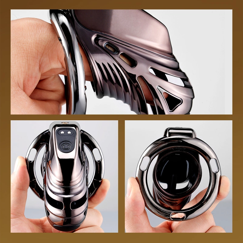 lockink bdsm estim chastity cage with app control