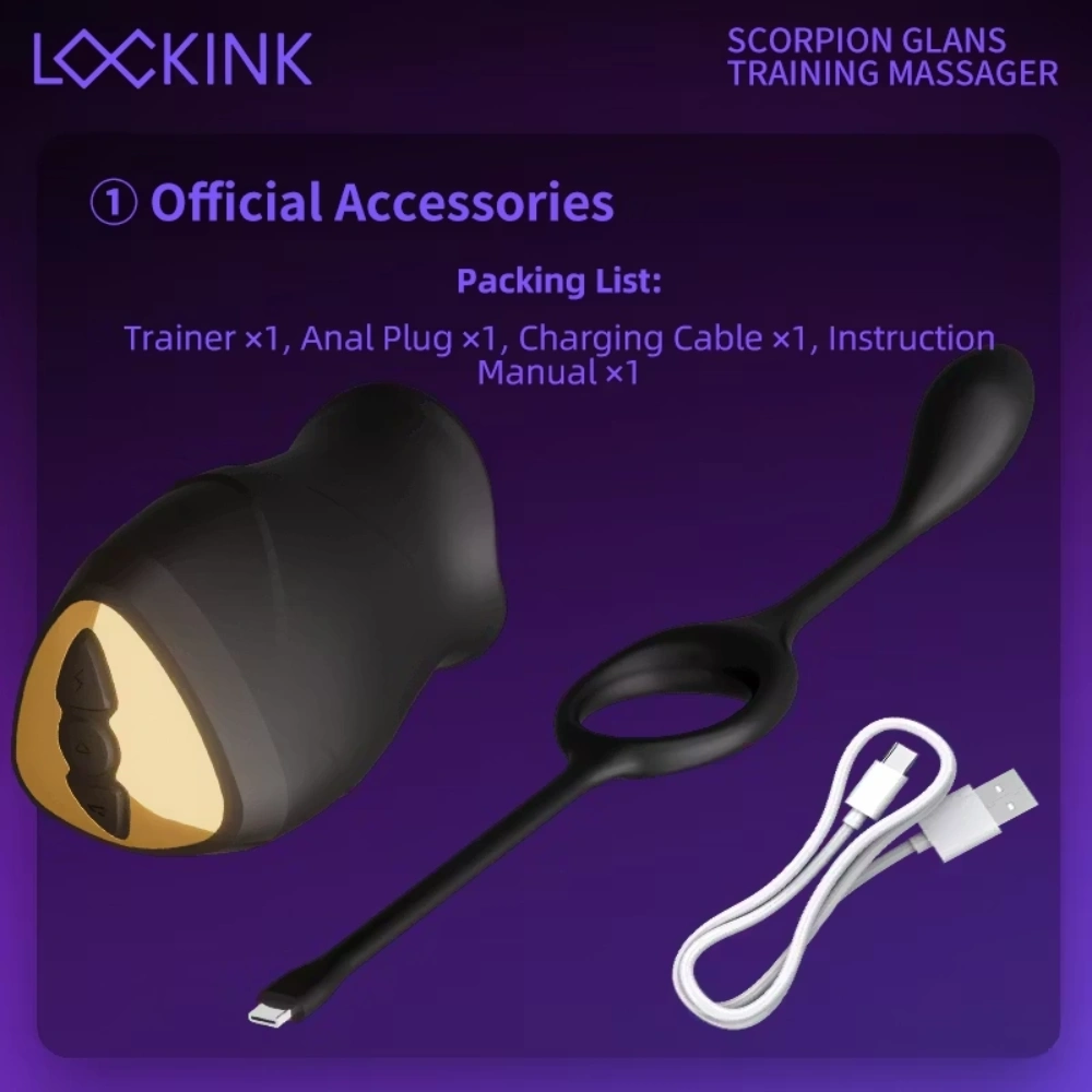trainer + anal plug