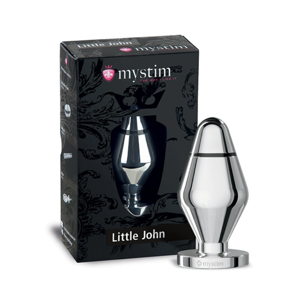mystim little john butt plug easy clean