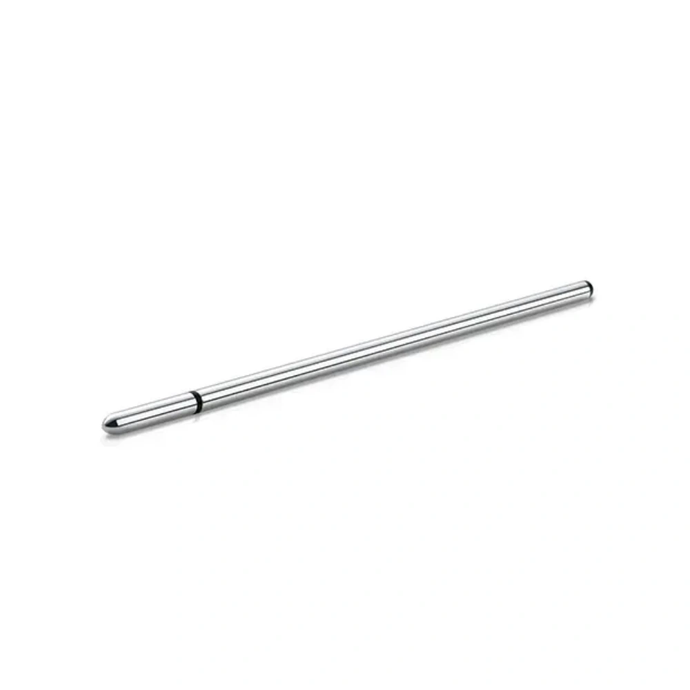 mystim slim finn 6mm eStim dilator hand polished aluminum
