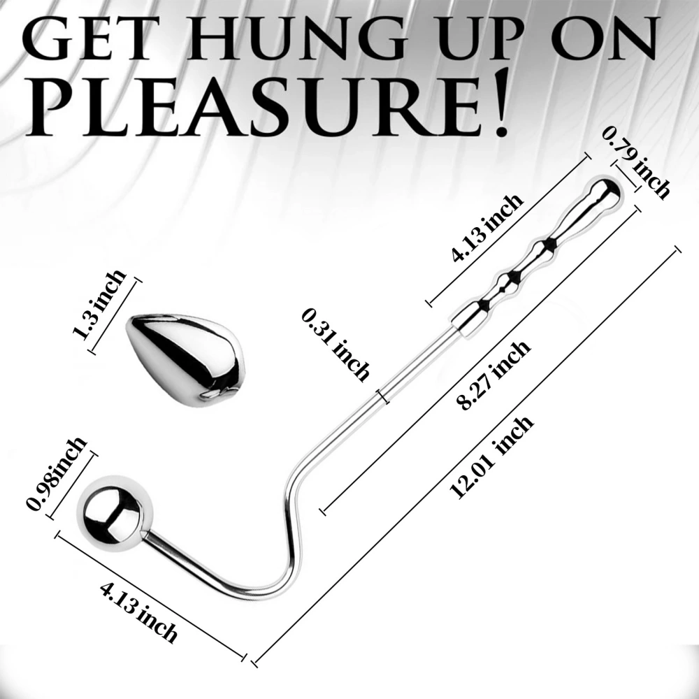 stainless steel anal hook couples bdsm sex toy fast shipping