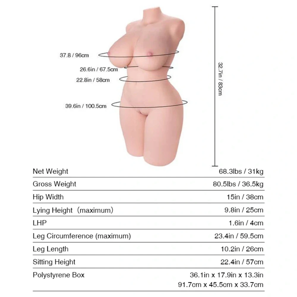 monroe 2.0 realistic love doll for men