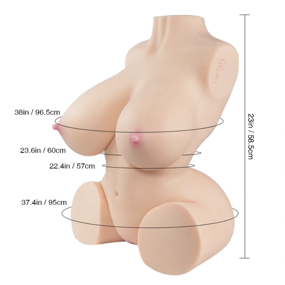 tantaly nicole busty torso sex doll easy clean