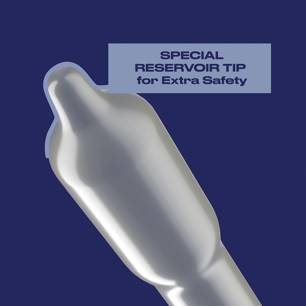 trojan fire and ice warming tingling condoms reservoir tip