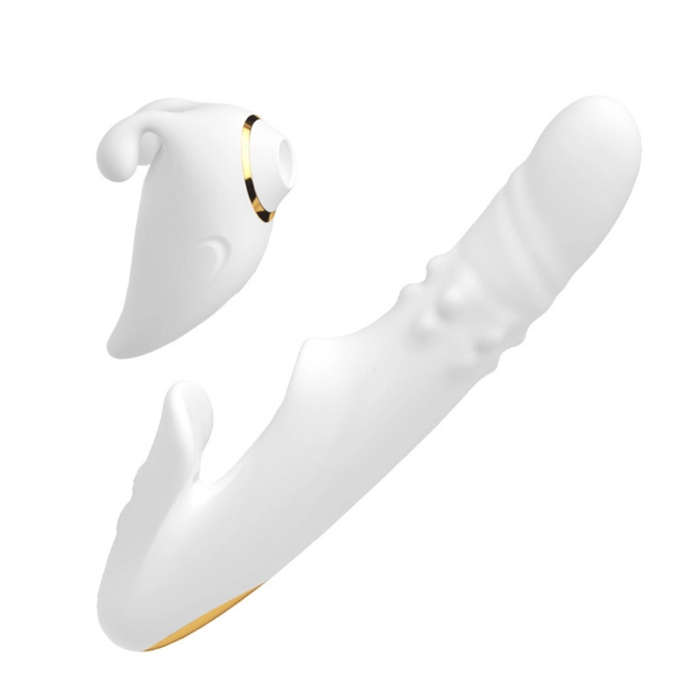 Venusfun 2 in 1 Rabbit Vibrator for Women App Controlled Thrusting Suction Double Climax