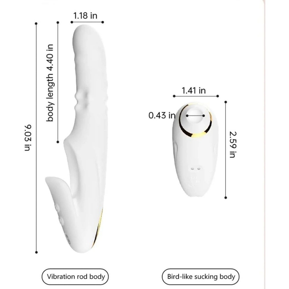 venusfun detachable double climax vibrator
