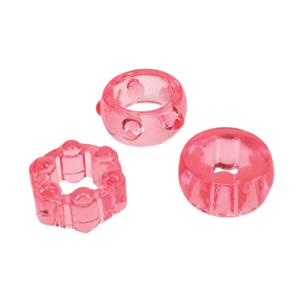 doc johnson crystal jellies performance ring set new type