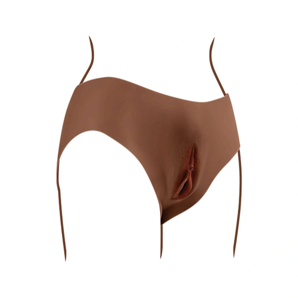 Gender X Vagina Briefs Undergarments w/ Lifelike Entry Silicone Couples Sex Toy