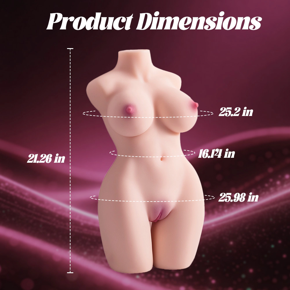 heavyweight half body sex doll
