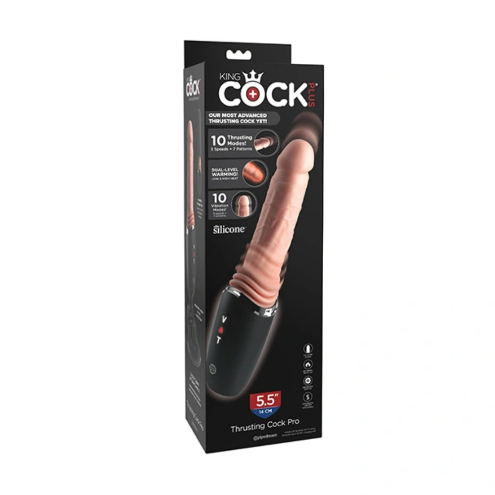 king cock plus thrusting cock pro safe material