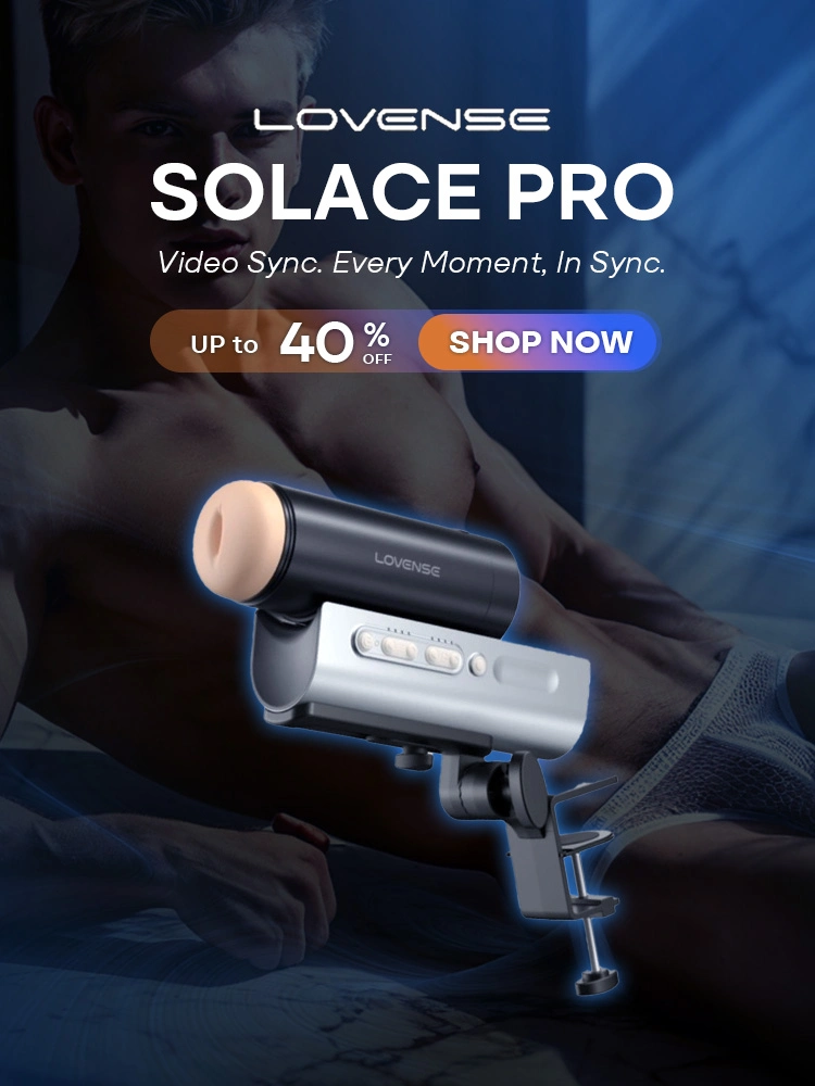 Lovense Solace Pro AI Sync Thrusting Automatic Masturbator