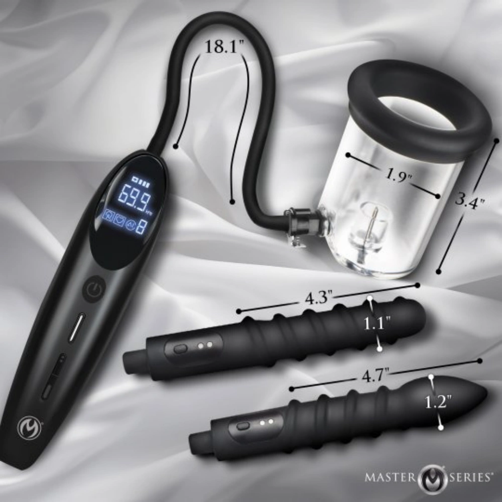 rosebud driller deluxe set vibrating anal sex toy easy use