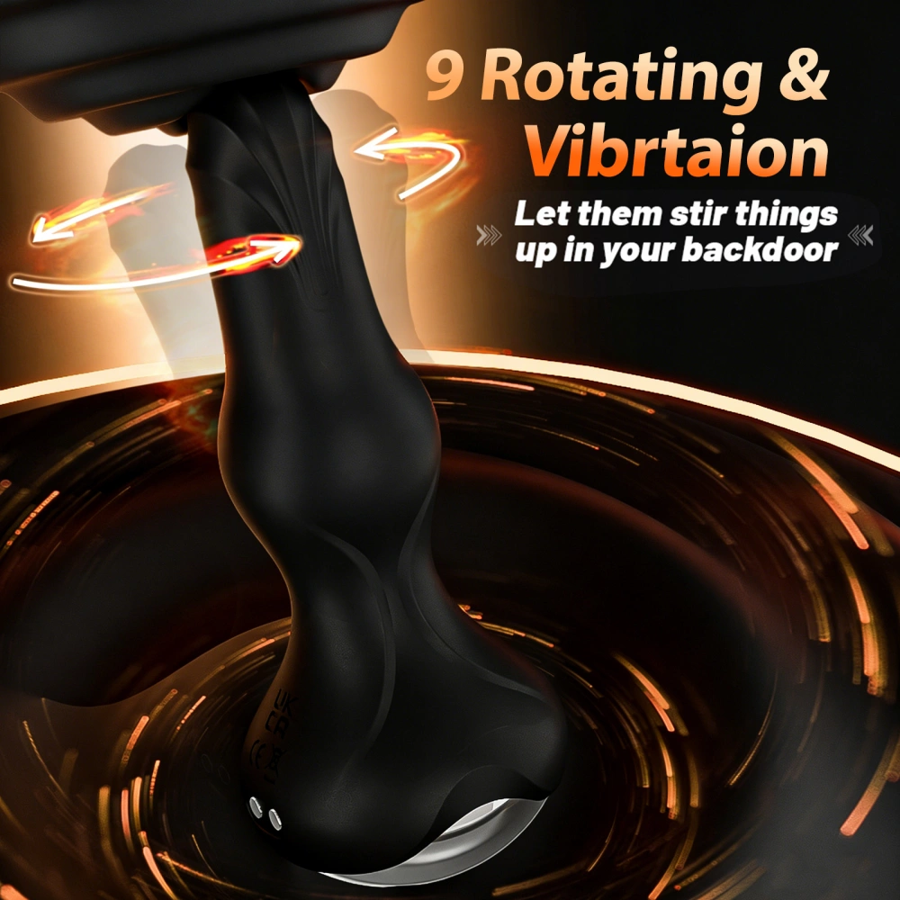 venusfun rotating anal plug vibrating butt plug safe material