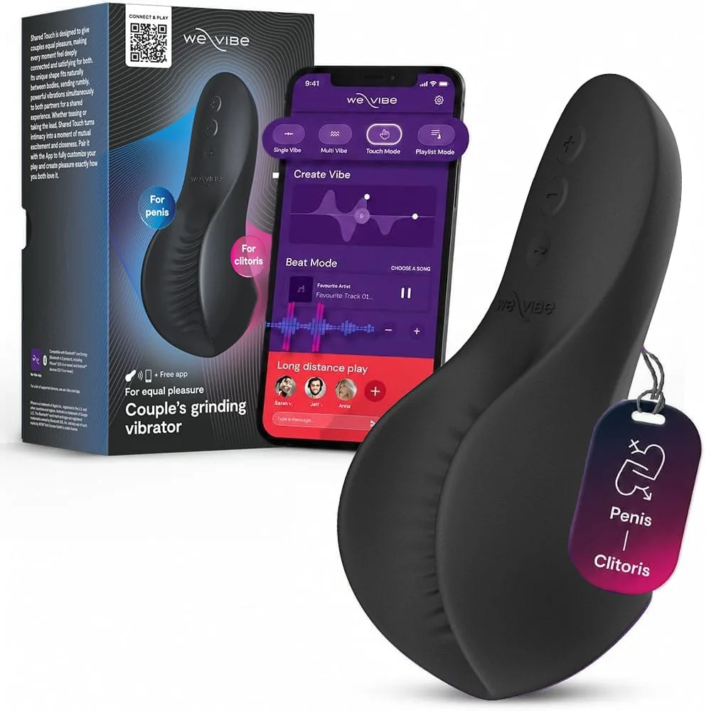 We-Vibe Shared Touch Intense Couples Grinding Vibrator 10 Levels 8 Patterns App Control