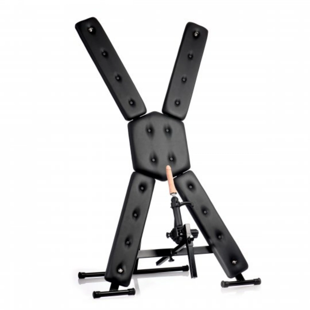 st andrews cross with sex machine bdsm sex toy waterproof