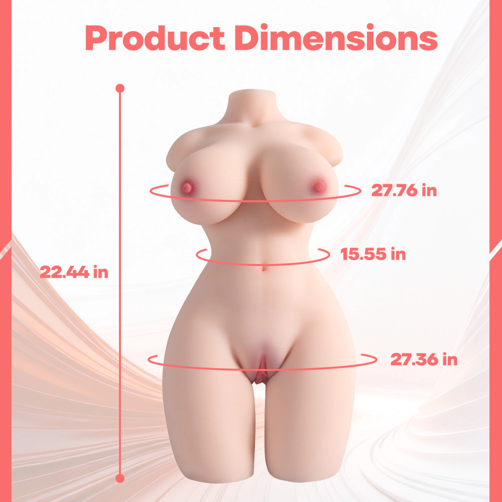 textured tpe dual hole masturbator