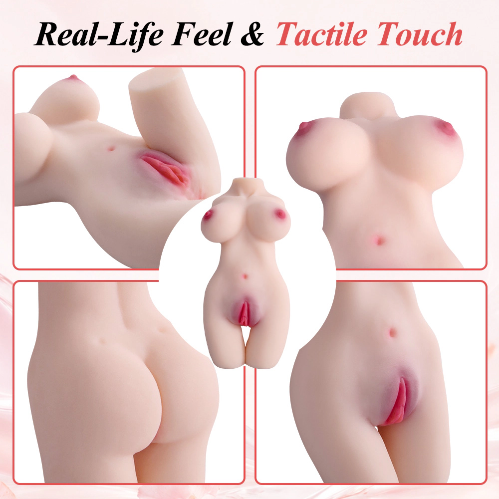 venusfun tpe realistic full bust torso sex doll easy clean