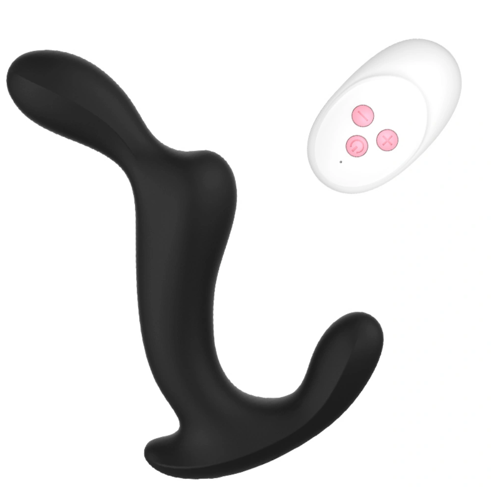 Venusfun 3 Motors Vibrating Prostate Massager Triple Stim Vibe w/ Remote Control Anal Toy