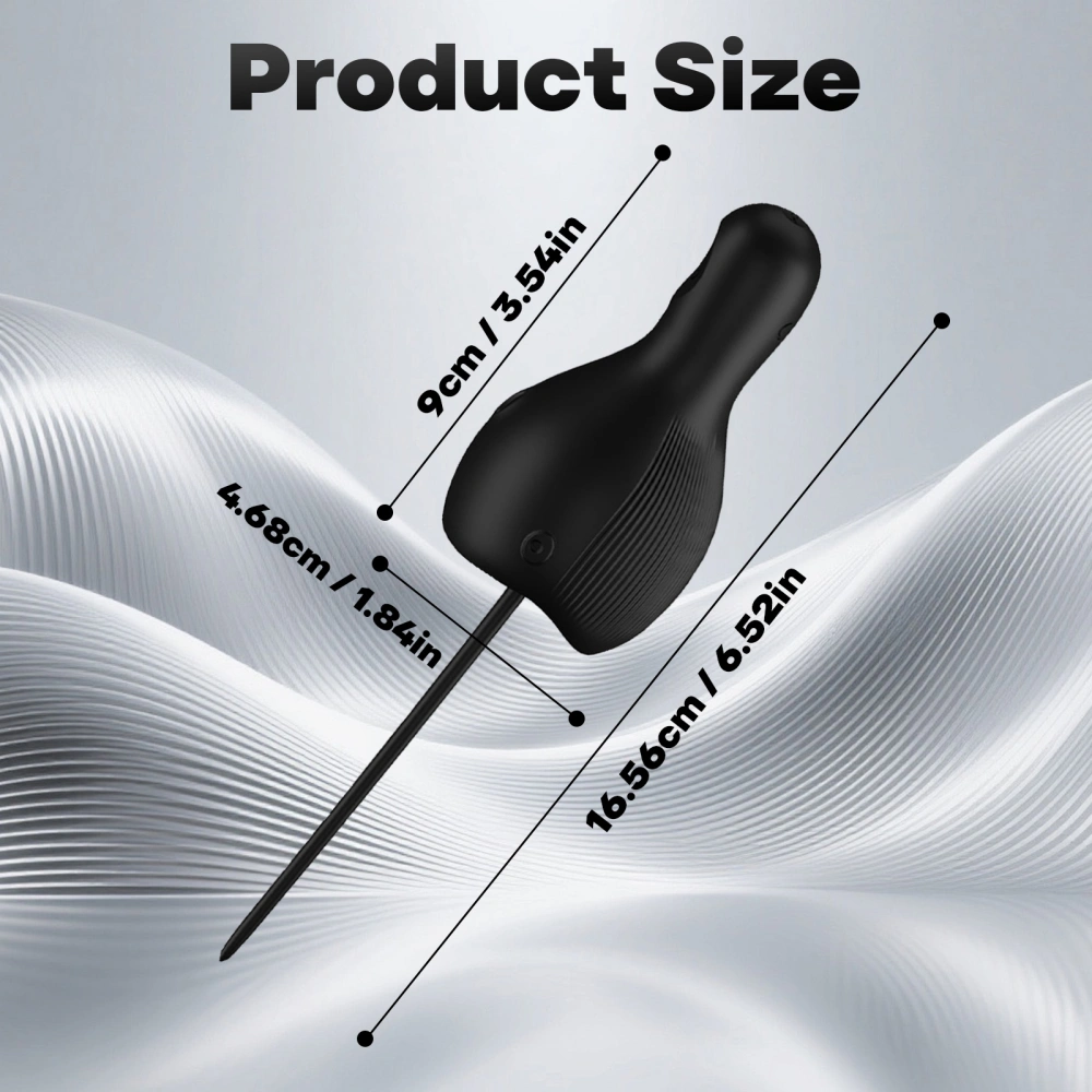 vibrating urethral sounding glen trainer male masturbator waterproof