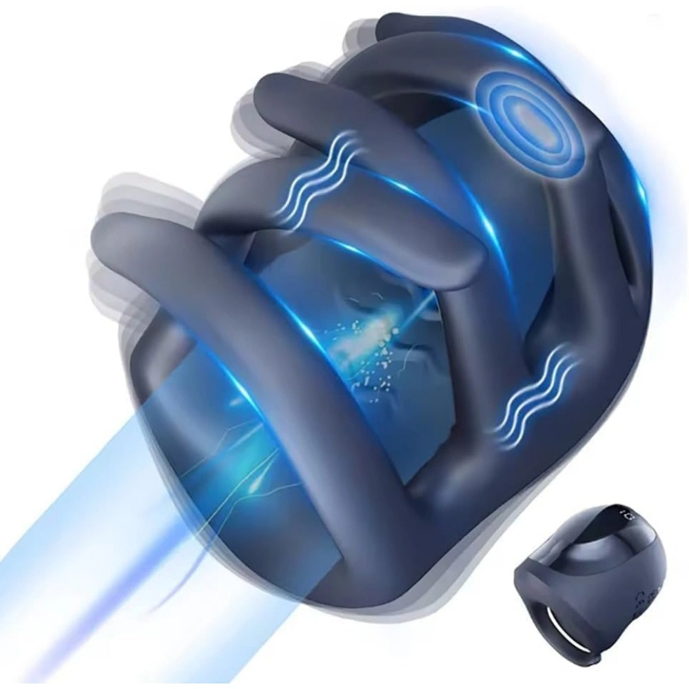 Venusfun Intense Electric Glans Trainer 10 Modes 3D Textured Silicone Male Masturbator