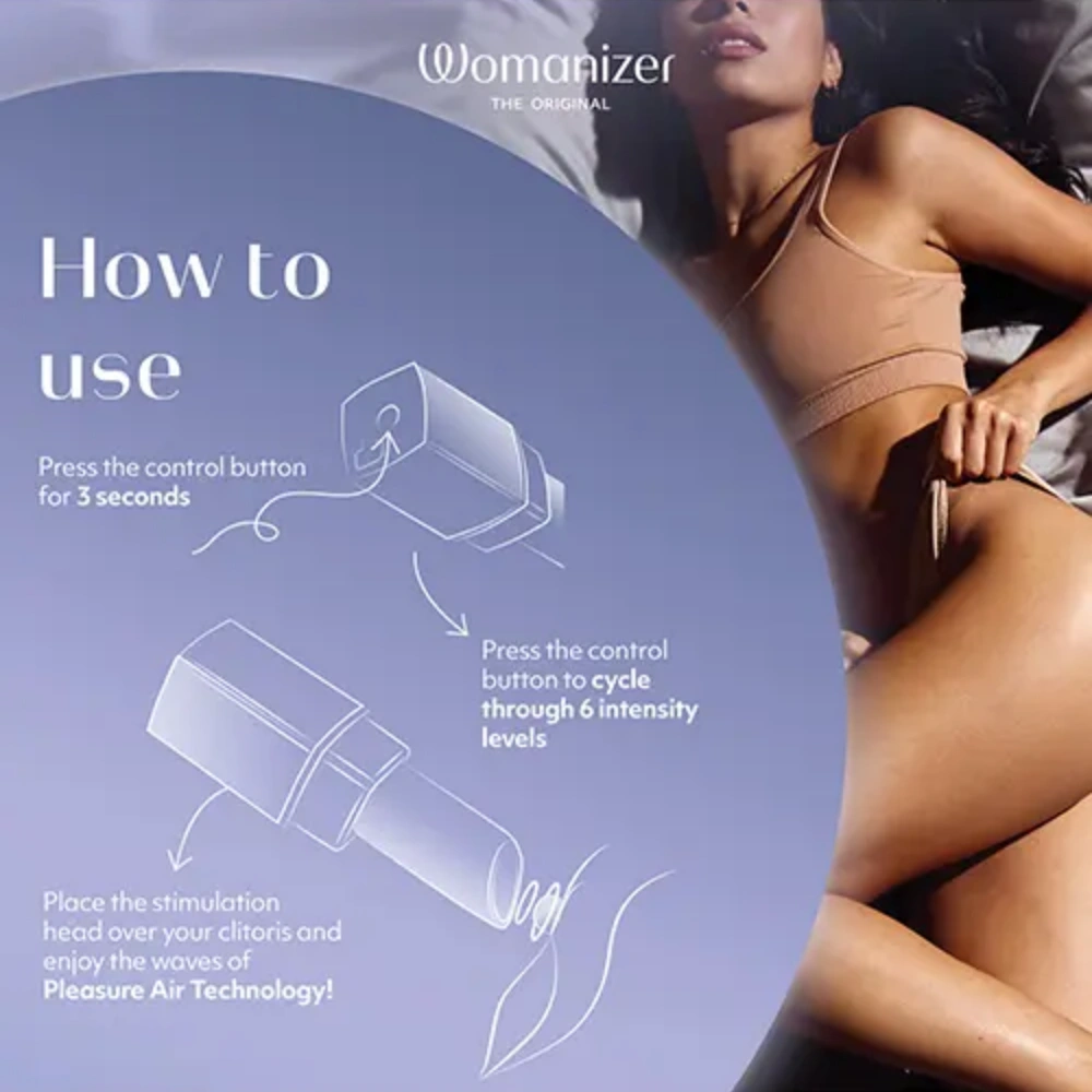 womanizer beauty lipstick shaped portable clitoral vibrator