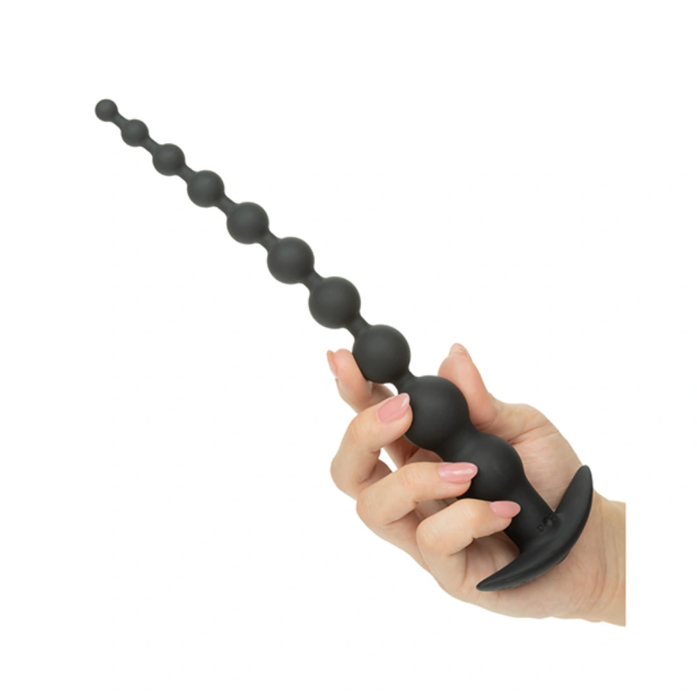 calexotics rechargeable x10 power beads butt plug safe material
