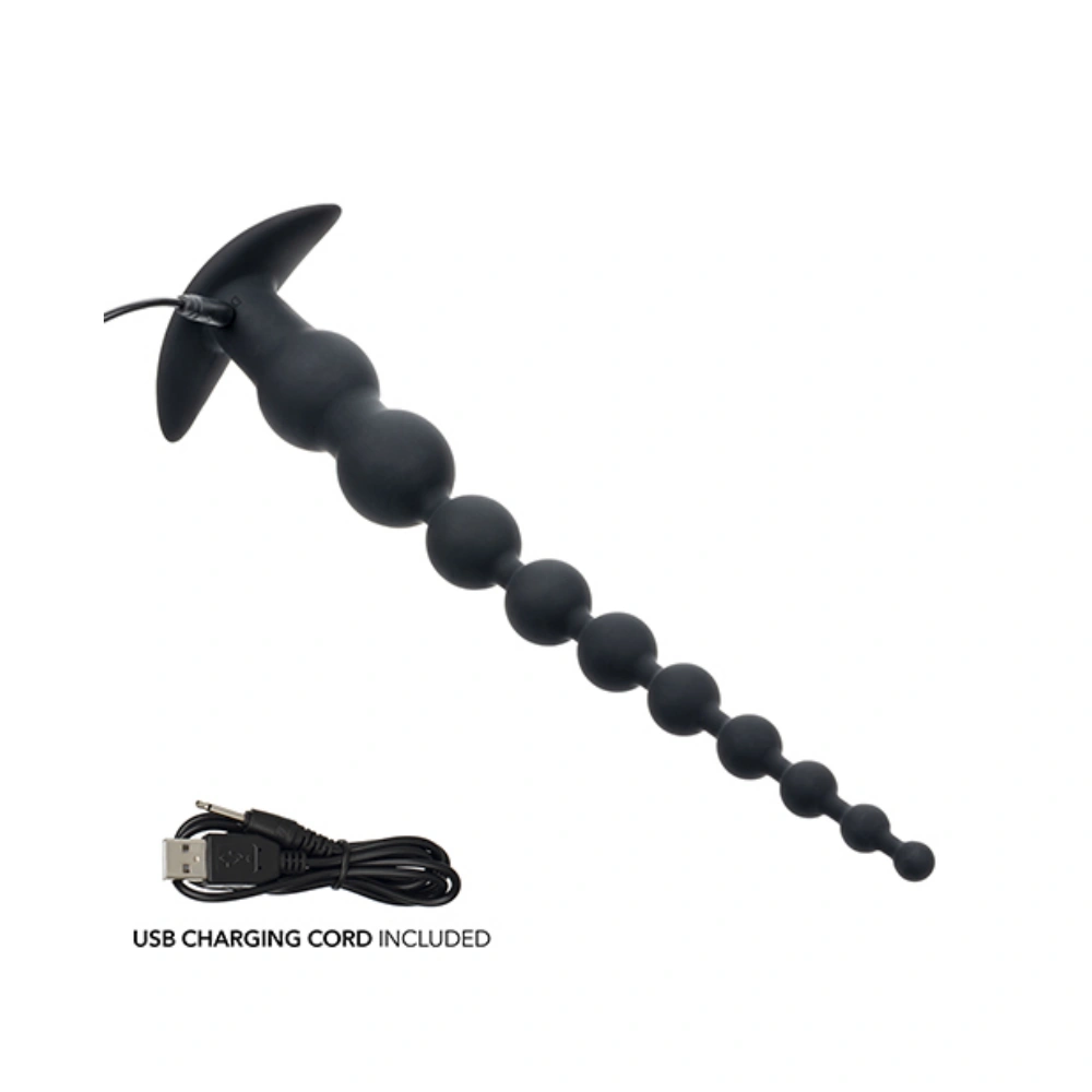 calexotics rechargeable x10 power beads butt plug best quality
