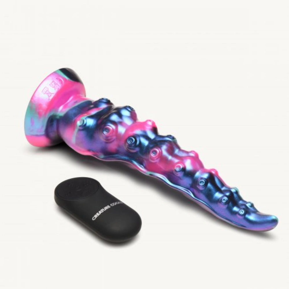 tenta squirm squirming vibrating tentacle silicone dildo fast shipping