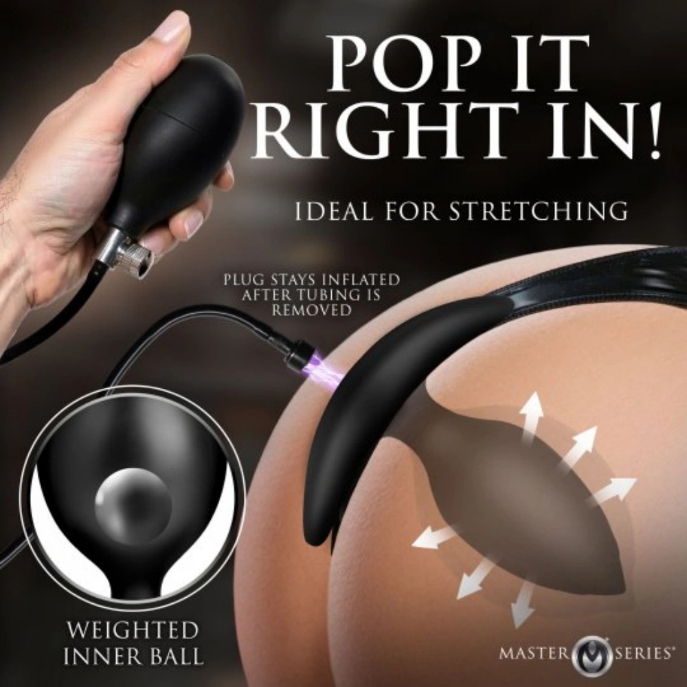 ass expander magnetic inflatable anal plug best quality