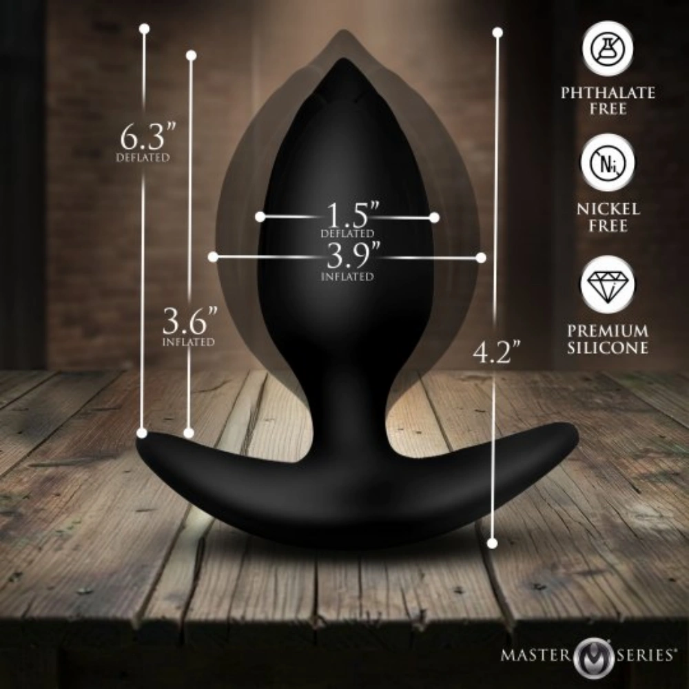 ass expander magnetic inflatable anal plug waterproof